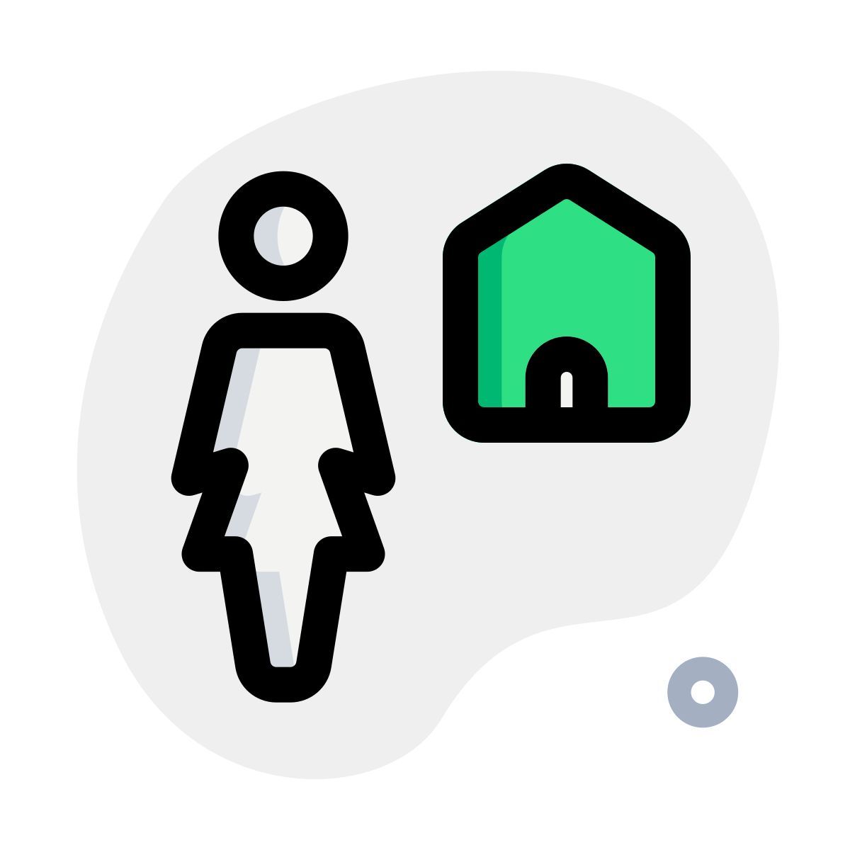 Von zu Hause aus arbeiten icon