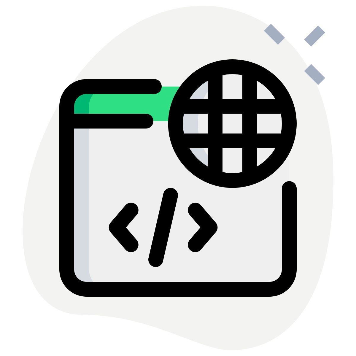global code web icon