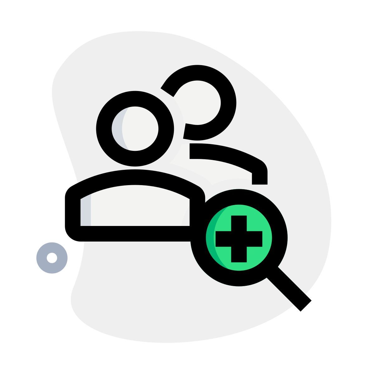 benutzer vergrößern icon