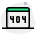 external 404-restricted-web-page-on-internet-browser-layout-landing-green-tal-revivo icon