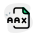 external aax-file-extension-is-file-format-associated-to-the-audible-enhanced-audiobook-audio-green-tal-revivo icon
