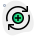 external add-content-or-file-with-data-syncing-data-green-tal-revivo icon