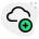 external add-data-on-cloud-network-storage-online-cloud-green-tal-revivo icon