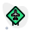 external airport-sign-board-with-an-airplane-layout-traffic-green-tal-revivo icon