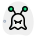 external alien-with-twin-feelers-over-his-head-astronomy-green-tal-revivo icon