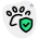 external animal-insurance-covered-isolated-on-white-background-protection-green-tal-revivo icon