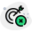 external arrow-not-on-its-aim-concept-of-wrong-direction-and-failure-business-green-tal-revivo icon