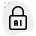 external artificial-intelligence-programming-locked-isolated-on-white-background-artificial-green-tal-revivo icon