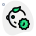 external baby-infected-with-a-coranavirus-isolated-on-a-white-background-corona-green-tal-revivo icon