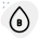 external blood-group-type-b-representation-isolated-on-white-background-blood-green-tal-revivo icon