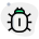 external bug-on-personal-computer-internal-system-isolated-on-whie-background-security-green-tal-revivo icon