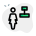external center-alignment-of-a-word-document-for-an-businesswoman-to-adjust-fullsinglewoman-green-tal-revivo icon
