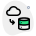 external cloud-connected-worldwide-access-database-backup-center-database-green-tal-revivo icon