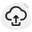 external cloud-networking-button-for-upload-content-layout-upload-green-tal-revivo icon