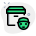 external delivery-boy-face-with-a-cargo-delivery-box-layout-delivery-green-tal-revivo icon