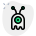 external extrateresstial-creepy-creature-with-single-eye-and-feelers-astronomy-green-tal-revivo icon
