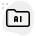 external folder-of-programming-of-artificial-intelligence-isolated-on-a-white-background-artificial-green-tal-revivo icon