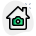 external house-under-security-with-cctv-cameras-isolated-on-a-white-background-house-green-tal-revivo icon