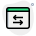external incoming-and-outgoing-data-transfer-from-web-browser-data-green-tal-revivo icon