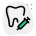 external local-anesthesia-for-tooth-removal-isolated-on-a-white-background-dentistry-green-tal-revivo icon