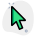 external mouse-cursor-input-movable-device-directional-navigation-selection-green-tal-revivo icon