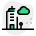 external office-building-with-overcast-clouds-around-structure-company-green-tal-revivo icon