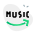 external online-music-player-with-a-streaming-service-from-multiple-sources-music-green-tal-revivo icon