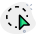 external round-shape-circle-shape-selection-ring-template-graphic-selection-green-tal-revivo icon