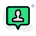 external single-male-user-chatting-with-their-family-members-closeupman-green-tal-revivo icon