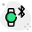 external smartwatch-with-bluetooth-connectivity-isolated-on-white-background-smartwatch-green-tal-revivo icon