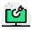 external tageting-computer-support-with-bow-and-pc-startup-green-tal-revivo icon