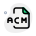 external the-acm-file-extension-is-a-file-format-associated-to-audio-compression-manager-audio-green-tal-revivo icon