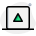 external up-arrow-navigation-button-on-computer-keyboard-keyboard-green-tal-revivo icon