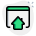 external web-browser-controlled-smart-home-isolated-on-white-background-house-green-tal-revivo icon