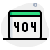external 404-restricted-web-page-on-internet-browser-layout-landing-green-tal-revivo icon