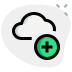 external add-data-on-cloud-network-storage-online-cloud-green-tal-revivo icon