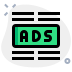 external ads-at-center-line-in-various-article-published-online-advertising-green-tal-revivo icon