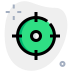 external aiming-for-a-goal-or-any-desired-objective-sign-board-business-green-tal-revivo icon
