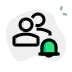 external alarm-for-the-users-get-alert-on-online-messenger-classicmultiple-green-tal-revivo icon