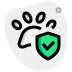 external animal-insurance-covered-isolated-on-white-background-protection-green-tal-revivo icon