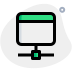 external browser-connected-to-large-network-of-internet-network-green-tal-revivo icon