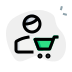 external buying-a-grocery-item-online-on-e-commerce-website-classic-green-tal-revivo icon