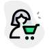 external buying-a-grocery-item-online-on-e-commerce-website-closeupwoman-green-tal-revivo icon