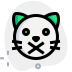 external cat-face-mouth-crossed-for-forbidden-speaking-expression-emoji-animal-green-tal-revivo icon