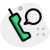 external chatting-over-a-old-fashioned-cell-phone-phone-green-tal-revivo icon