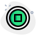 external chinese-coin-produced-with-a-square-hole-in-the-middle-chinese-green-tal-revivo icon