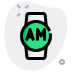external circular-face-for-smartwatch-isolated-on-white-background-smartwatch-green-tal-revivo icon