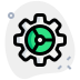 external cog-wheel-for-application-and-computer-management-setting-green-tal-revivo icon