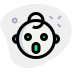 external cowboy-emoticon-with-hat-and-open-mouth-smiley-green-tal-revivo icon