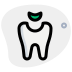 external dental-filling-of-a-tooth-isolated-on-a-white-background-dentistry-green-tal-revivo icon